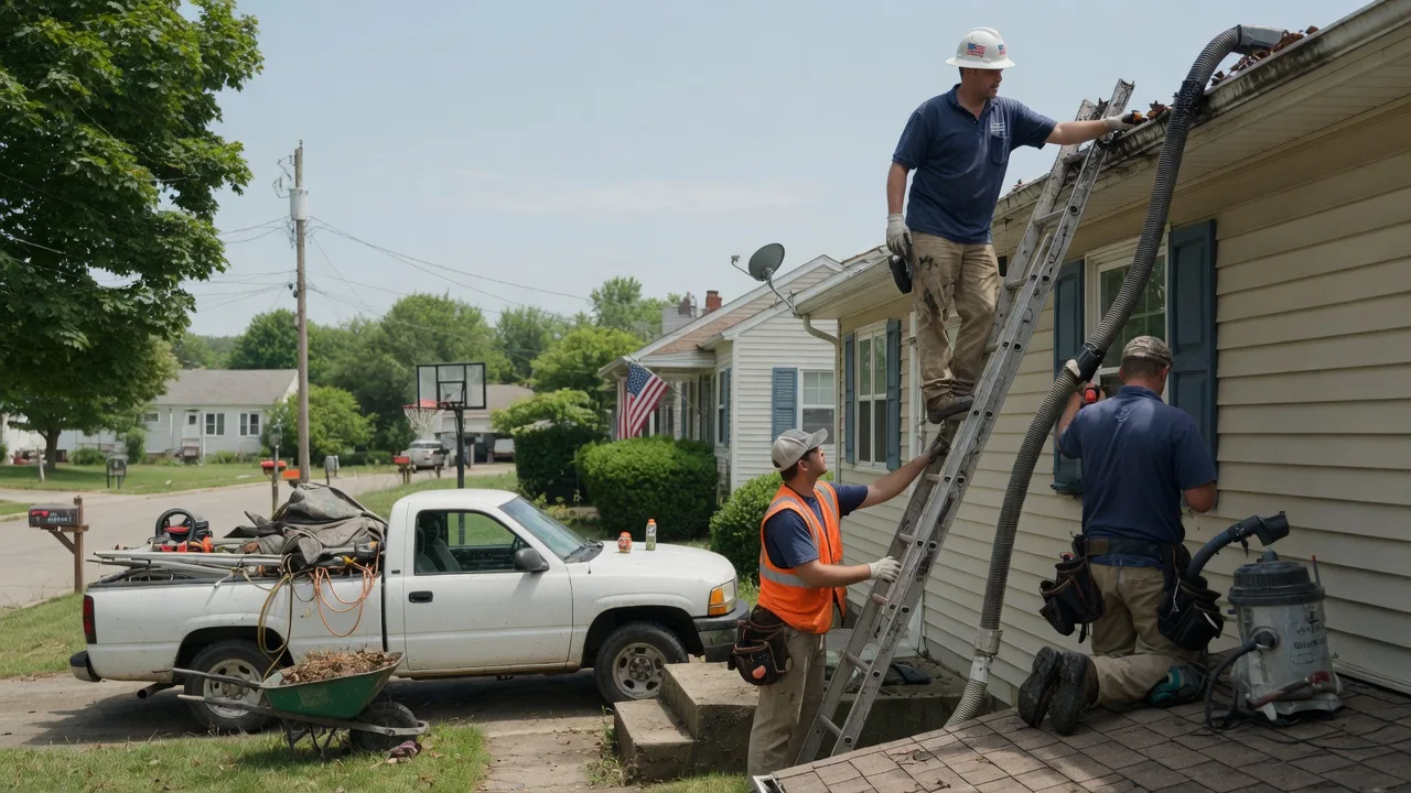 Gutter Installation in Benson, IL near me
